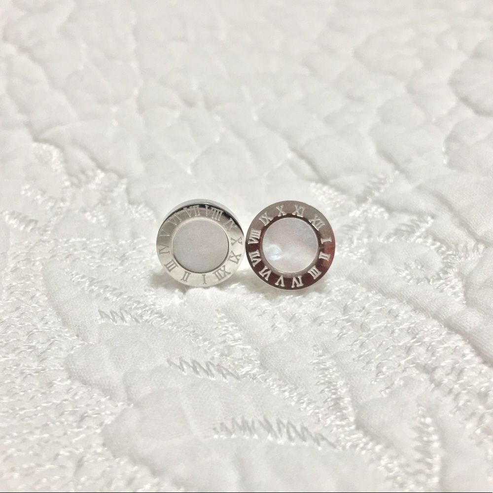 Roman Numeral Earrings